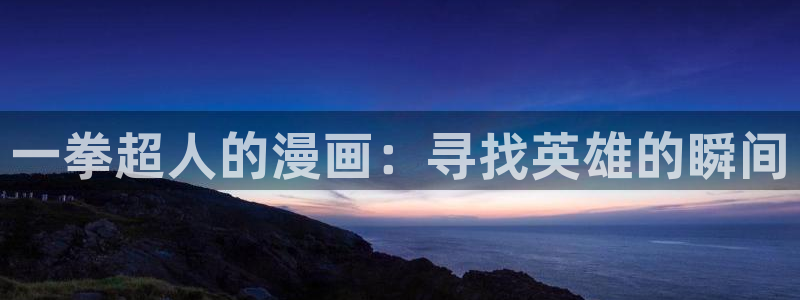 一耽漫网：一拳超人的漫画：寻找英雄的瞬间